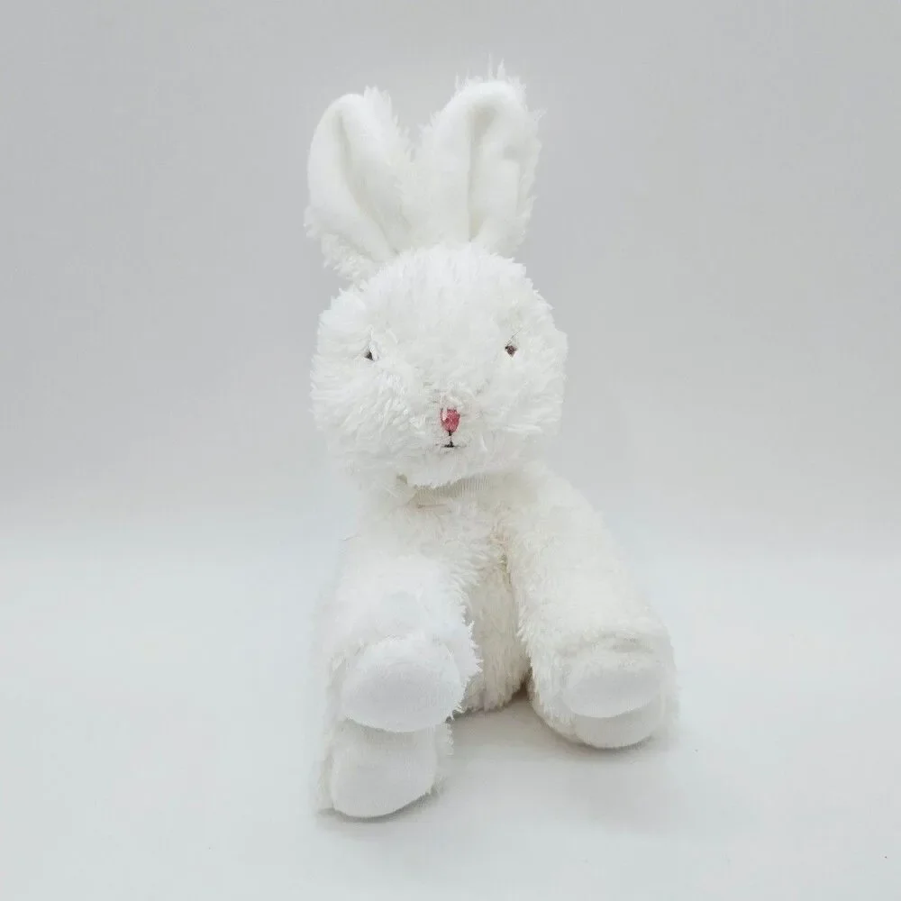 Bunnies By The Bay Bunny White Rabbit Plush Lovey